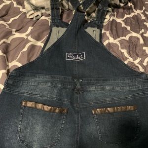 Her Universe Rocket overalls shorts size 1
